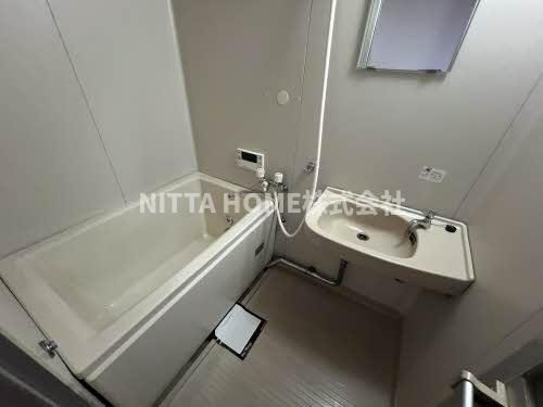 ブルーハイツの浴室|キレイなバスルームで疲れもなくなりますね♪