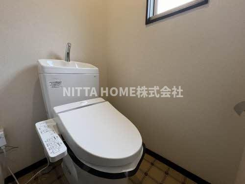 ブルーハイツのトイレ|ウォシュレットも完備★