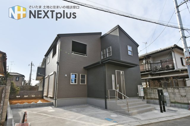 蓮田市黒浜　全1棟の外観|JR宇都宮線『蓮田駅』バス乗車5分停歩7分、自転車で15分の立地。最寄りからは都内まで乗り換え不要1時間圏内で通勤通学も楽々です◆小学校・幼稚園は徒歩10分圏内ですので、お子様の通学も安心◎