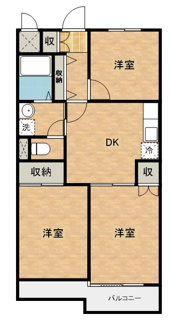 【間取り】 | プレステージ宇都宮
