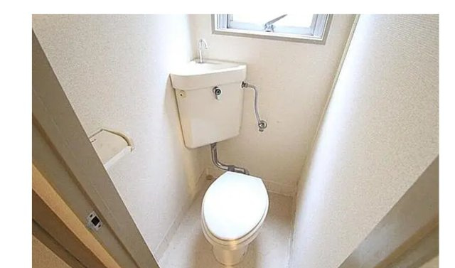 ナチュラルタウンE棟のトイレ