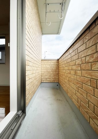 花ぽーとIIのバルコニー