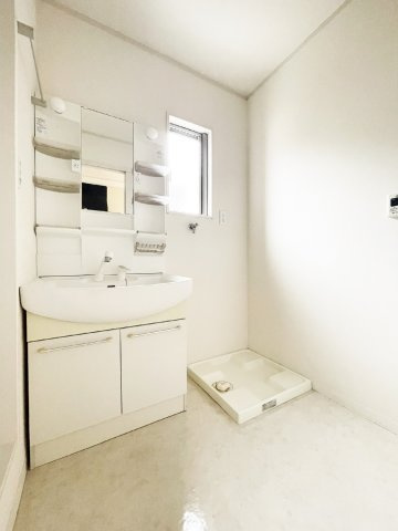 花ぽーとIIの洗面所