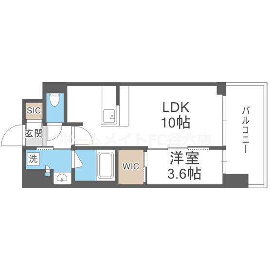 【間取り】 | コンフォリア新大阪宮原Q
