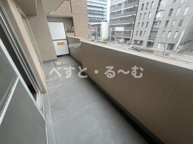 エンゼラート明石のバルコニー