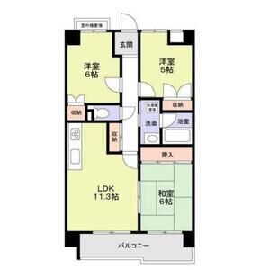 エンゼラート明石の間取り