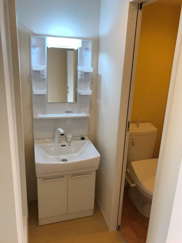 アン　ディオールの洗面所|洗面所です