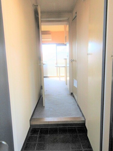 ワコーレ川口３のその他|共用部からの室内　※前回募集時2022年2月撮影