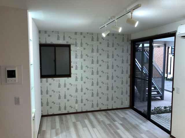 さいたま市中央区上落合２丁目のアパートの居間・リビング|居間です