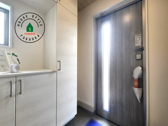 福津市西福間3丁目第1-1棟（1号棟）の内観：施工例|二重ロックでしっかり防犯対策ができます。