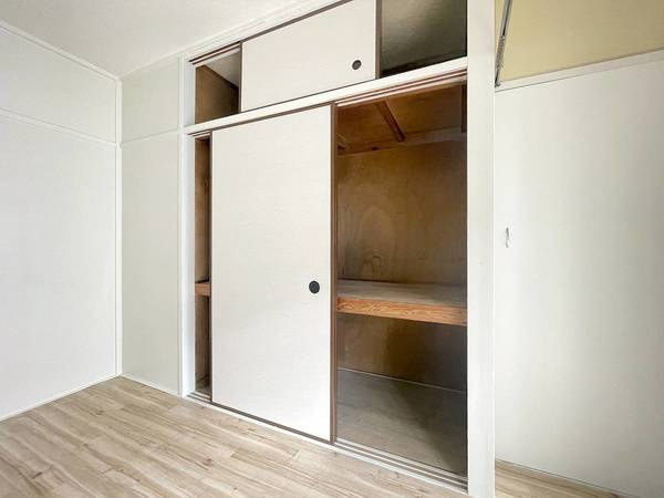 ビレッジハウス上尾4号棟の収納|ビレッジハウスの同一物件・同一タイプの間取りの写真です