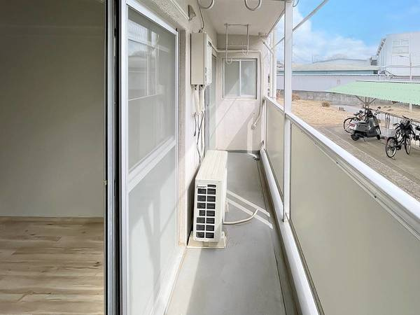 ビレッジハウス上尾4号棟のバルコニー|ビレッジハウスの同一物件・同一タイプの間取りの写真です