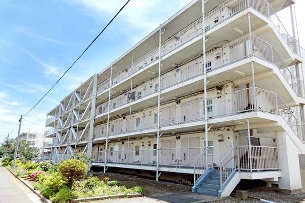 ビレッジハウス上尾4号棟の外観|外観もきれいです