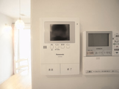【防犯設備】 | 鹿沼市貝島町モデルハウス | 訪問者の確認ができるTVインターホン付きです♪
