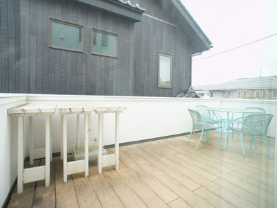 【設備】 | 鹿沼市貝島町モデルハウス | 2階のバルコニーです。