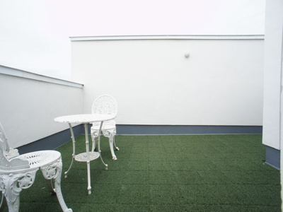 【バルコニー】 | 鹿沼市貝島町モデルハウス | 屋上のバルコニーです。