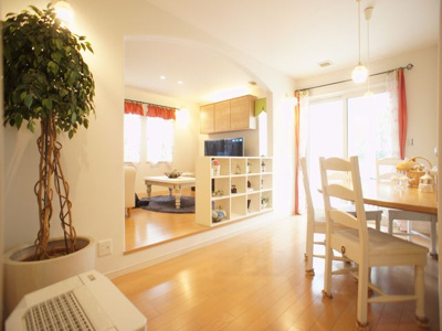 【居間・リビング】 | 鹿沼市貝島町モデルハウス | 家族が集まるLDK♪