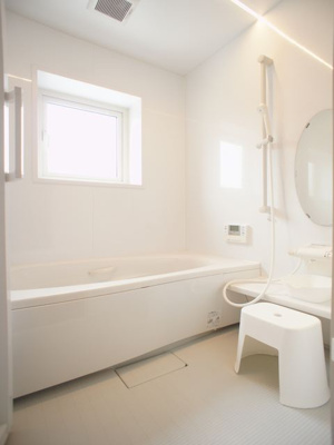 【浴室】 | 鹿沼市貝島町モデルハウス | 追い焚き機能付きです♪