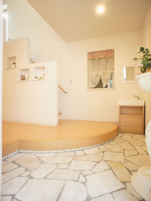 【玄関】 | 鹿沼市貝島町モデルハウス | 開放感のある玄関☆