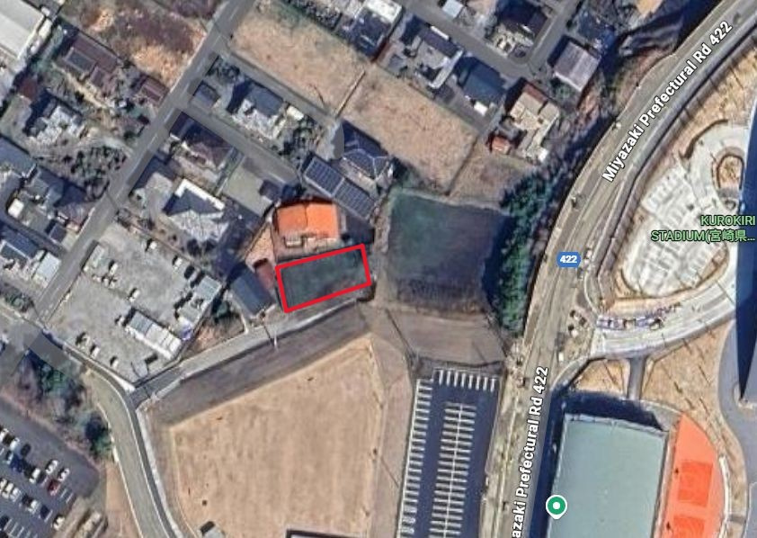 都城市山之口町花木の売地の外観