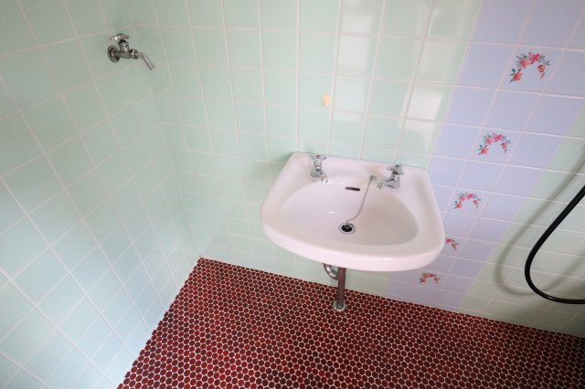 森本住宅の洗面所