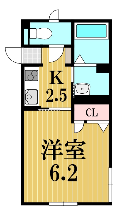 ハイツ吉田の間取り