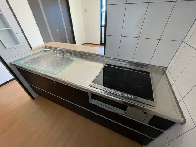 コーポサカシタB棟のキッチン