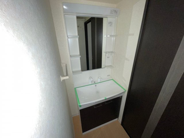 コーポサカシタB棟の洗面所