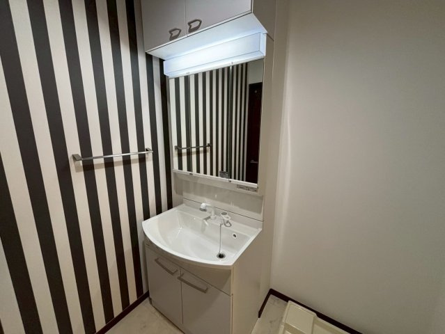 ネットハイツCの独立洗面台