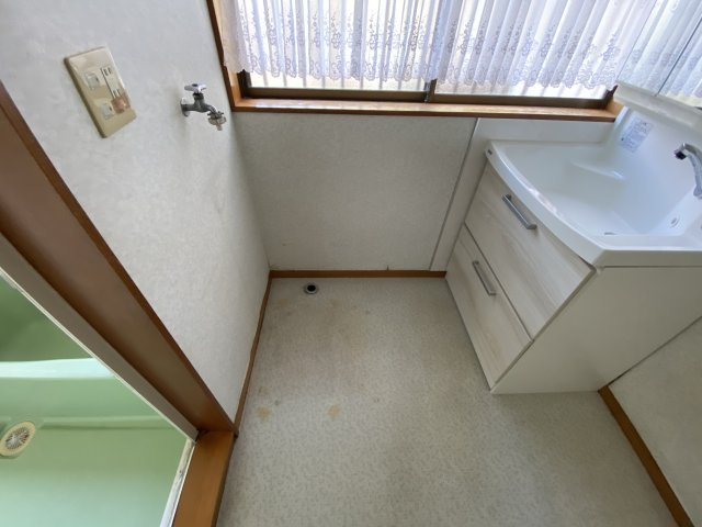 茂原市谷本　中古戸建の設備|洗濯機置き場