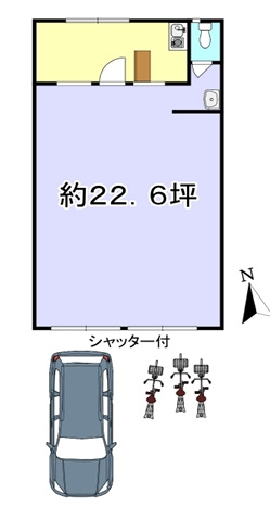 松田ビルの間取り