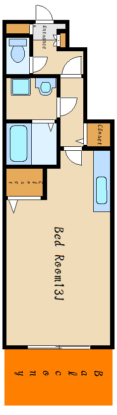 メルベーユ神戸の間取り