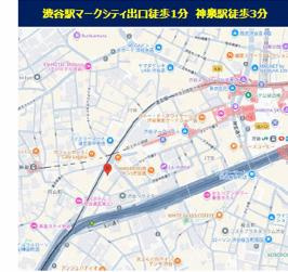 【地図】 | ＲｅＲａｉＭａレライマ渋谷道玄坂 |  