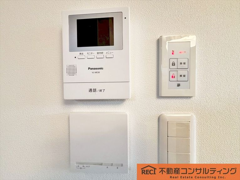 神戸市灘区篠原中町4丁目　新築戸建の防犯設備