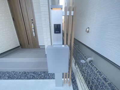 【設備】 | うるま市豊原2期（全3棟）ラスト3号棟 | 3号棟　オシャレなインターフォン♪