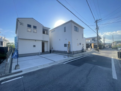 【前面道路含む現地写真】 | うるま市豊原2期（全3棟）ラスト3号棟 | ※北側公道4.6m～5m♪