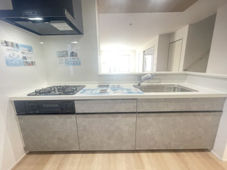 【キッチン】 | うるま市豊原2期（全3棟）3号棟 | 3号棟　使いやすいシステムキッチン♪