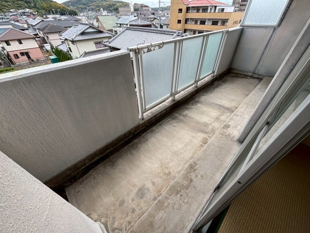 ピアイースト姫路白浜のバルコニー