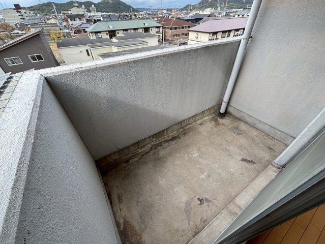 ピアイースト姫路白浜のバルコニー