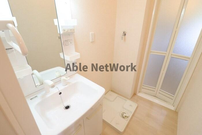 サンライズＹＡＭＡＴＯ Bの洗面所|洗髪洗面化粧台