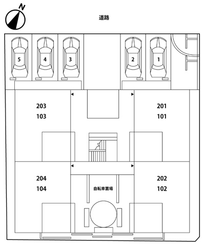 さいたま市中央区上落合２丁目のアパートのその他