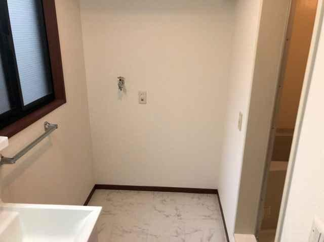 さいたま市中央区上落合２丁目のアパートの洗面所|使いやすい洗面所です