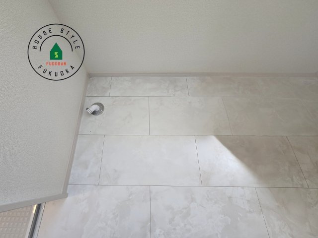 粕屋郡篠栗町田中4丁目第3-1棟（1号棟）の内観：施工例|ランドリースペースとなります。広々して有効的にご使用できます。 