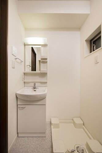 あおばはうす立花の洗面所