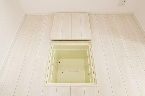 あおばはうす立花の収納|床下収納