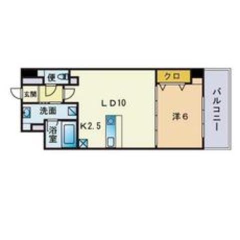 アーバス大手門の間取り