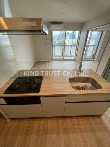 S-RESIDENCE天満橋arのキッチン|お料理しやすいキッチンです