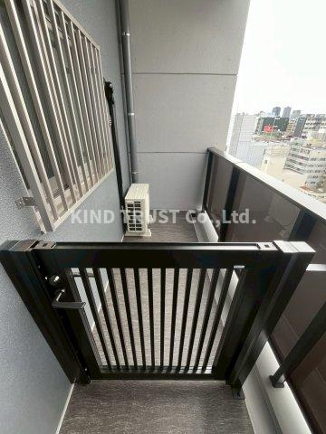 S-RESIDENCE天満橋arのバルコニー|落ち着いた時間を過ごせるバルコニーです