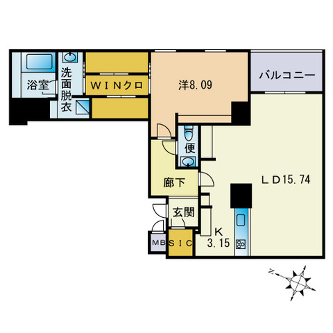 RLIV Kusagaeの間取り