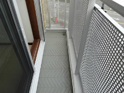 ベアーズハウスのバルコニー|お洗濯にも便利なバルコニー付き